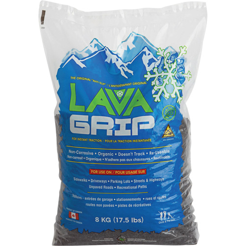 Aide &agrave; la traction LavaGrip, Taille du conteneur 17,6 lb (8 kg), Sac Nassau Supply