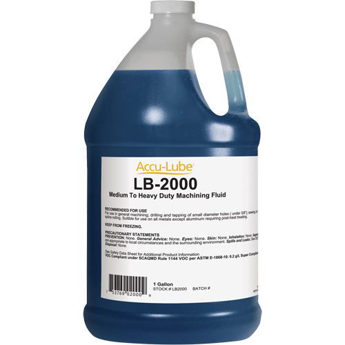 Liquide d'usinage MQL tout usage, 4 L Nassau Supply