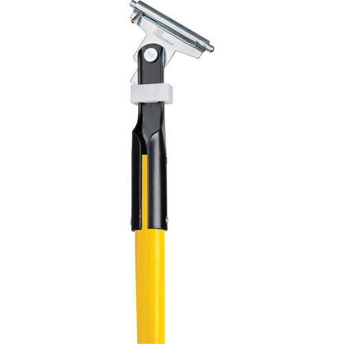 Manche jaune pour vadrouille &agrave; &eacute;pousseter Clipper, Fibre de verre, 1" dia, 60" lo Nassau Supply