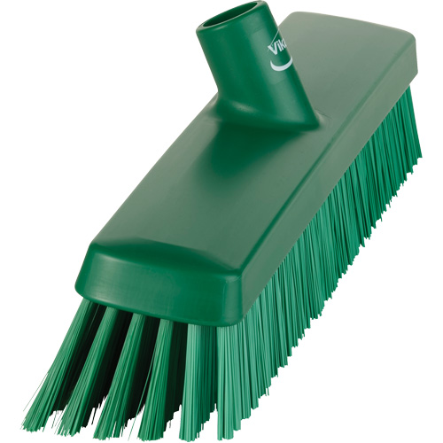 T&ecirc;te de balai-brosse, Crins Fin/Ferme, 16-1/2", Polyester/Polypropyl&egrave;ne, Vert Nassau Supply