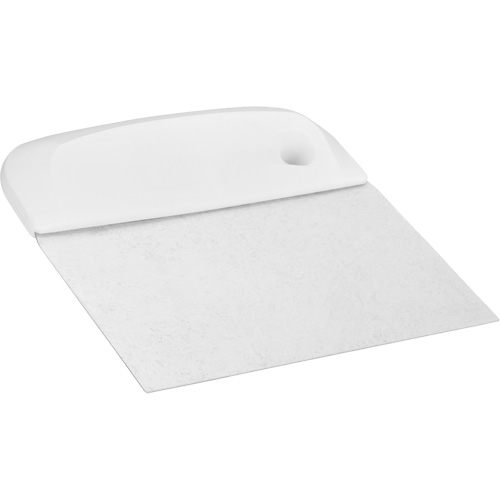 Coupe-p&acirc;te flexible en acier inoxydable, Blanc, 4-1/2" la x 5-3/4" lo Nassau Supply