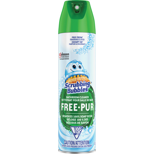 Scrubbing Bubbles&reg; Bathroom Cleaner Free Aerosol, 623 g, Aerosol Can Nassau Supply