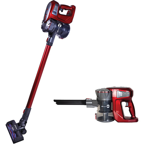 Rapid Red Cordless Stick Vacuum, Dry, 0.5 US Gal. (1.89 Litres) Nassau Supply