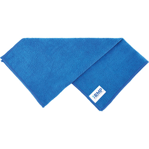 Chiffon de d&eacute;poussi&eacute;rage et nettoyage, Microfibre, Bleu Nassau Supply