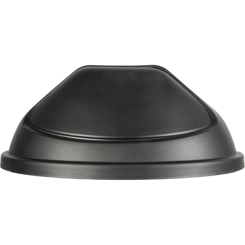 Couvercle pour poubelle demi-ronde, Couvercle demi-rond, Poly&eacute;thyl&egrave;ne Nassau Supply
