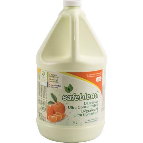 Nettoyant & d&eacute;graissant polyvalent et pr&ecirc;t &agrave; utiliser avec huile de tangerine, 4 L, Cruche Nassau Supply