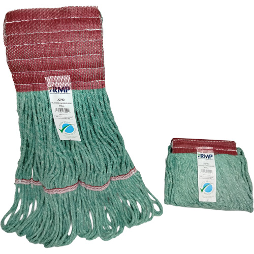 T&ecirc;te de vadrouille &agrave; bande large, Antimicrobien/Finition de plancher/Sp&eacute;cialis&eacute;, Coton/Rayonne/Synth&eacute;tique, Style Boucle Nassau Supply