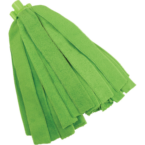 Socket Mop, Green, Microfibre, Cut Style Nassau Supply