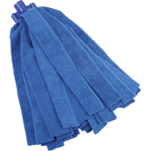 Vadrouille &agrave; fente, bleu, Microfibre, Style Coup&eacute; Nassau Supply