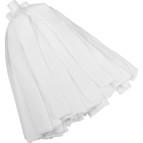 Vadrouille &agrave; fente, blanc, Microfibre, Style Coup&eacute; Nassau Supply