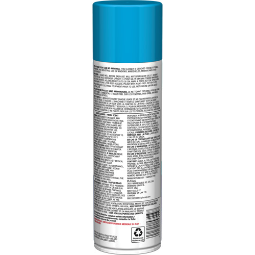 Ammonia-Free Pro Line Glass Cleaner with Fresh Scent, 19 oz., Aerosol Can Nassau Supply