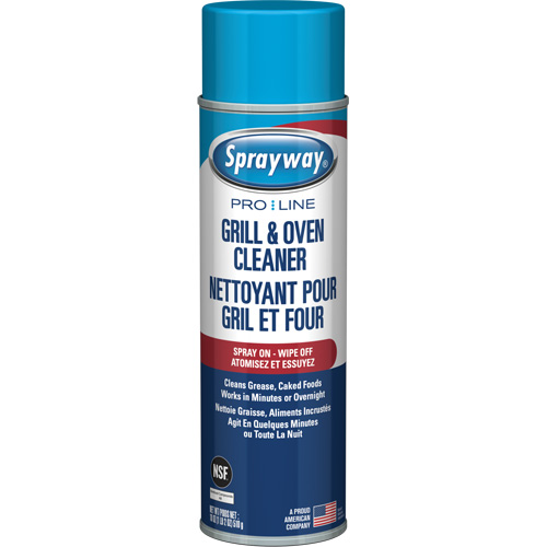 Nettoyant industriel pour grills et fours, 20 oz, Canette a&eacute;rosol Nassau Supply