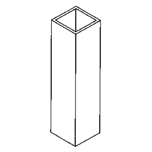 Floor Mount Curtain Partition Post Nassau Supply