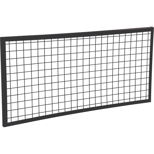 Wire Mesh Partition Panel, 2' H x 4' W Nassau Supply