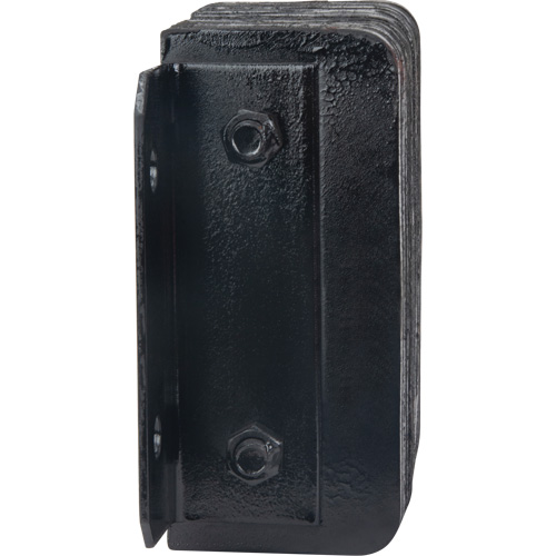 Butoirs de quai lamell&eacute;s, Horizontal, Caoutchouc, 12" la x 4" p x 10" h Nassau Supply