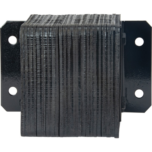 Butoirs de quai lamell&eacute;s, Horizontal, Caoutchouc, 12" la x 6" p x 10" h Nassau Supply