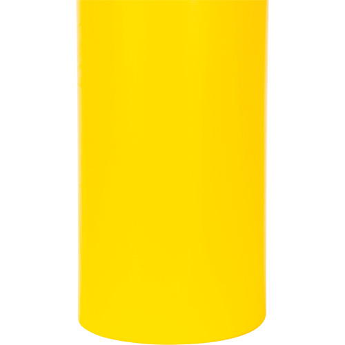Polyethylene Bollard Cover, 6-5/8" Dia. x 52" L, Red/Yellow Nassau Supply