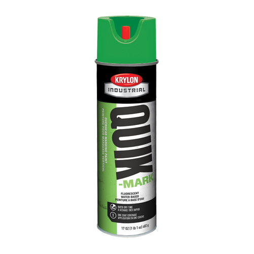 Industrial Quik-Mark Water-Based Overhead Marking Paint, 17 oz., Aerosol Can Nassau Supply