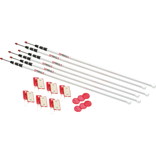 Zipwall&reg; Spring Loaded Pole Nassau Supply