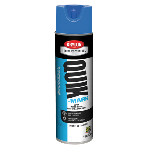 Industrial Quik-Mark Water-Based Inverted Marking Paint, 17 oz., Aerosol Can Nassau Supply