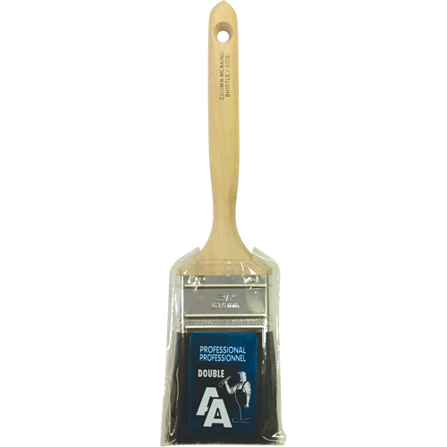 Pinceau &agrave; soies droites, Soies, Manche Bois, Largeur de 2-1/2" Nassau Supply