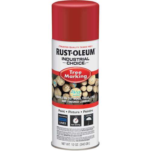 Industrial Choice T1600 Tree Marking Paint, Red, 16 oz. Nassau Supply