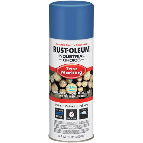Industrial Choice T1600 Tree Marking Paint, Blue, 16 oz. Nassau Supply