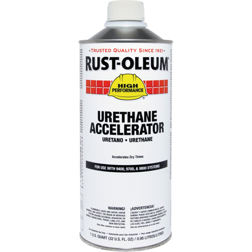 Acc&eacute;l&eacute;rateur d'ur&eacute;thane 9700/9800 &agrave; hautes performances, 32 oz, Bouteille Nassau Supply