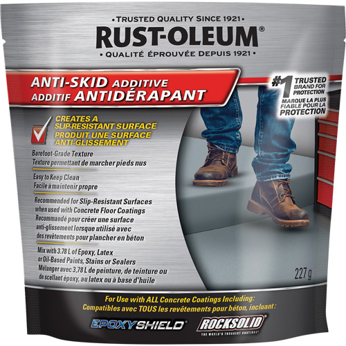 Anti-Skid Additive, 227 g, Bag, White Nassau Supply