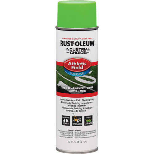 Industrial Choice&reg; AF1600 Athletic Field Striping Paint, Green, Aerosol Can Nassau Supply