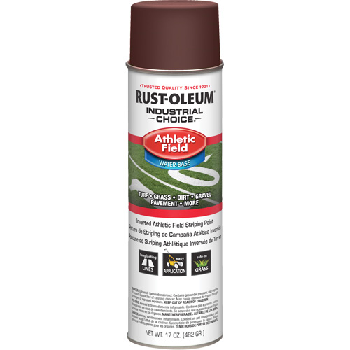Peinture de lignage pour terrains de sport AF1600, Rouge, Canette a&eacute;rosol Nassau Supply