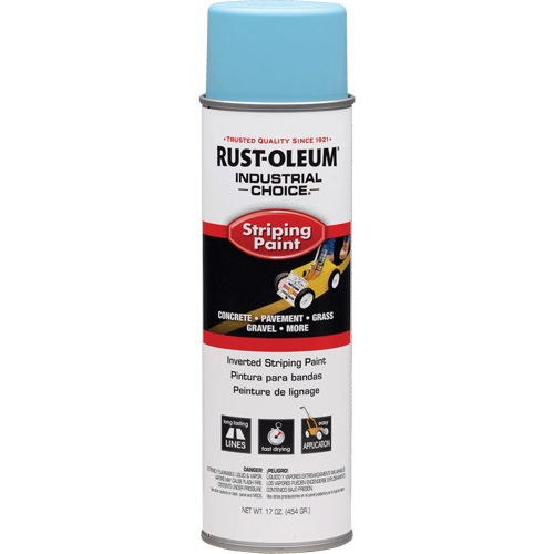 S1600 System Inverted Striping Paint, Blue, Aerosol Can Nassau Supply
