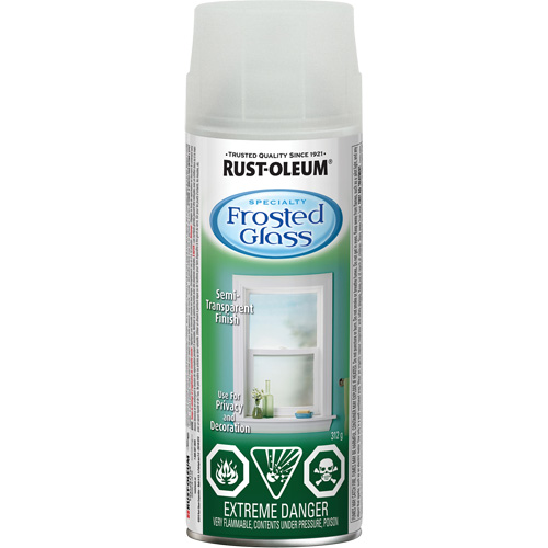 Peinture &agrave; pulv&eacute;riser Sp&eacute;cialit&eacute;, Canette a&eacute;rosol, Verre givr&eacute; Nassau Supply