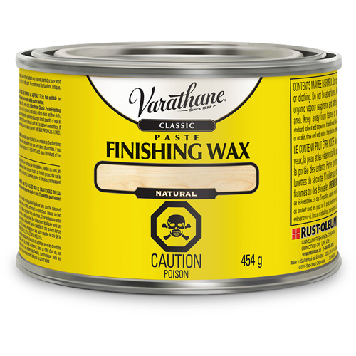 Varathane&reg; Classic Paste Finishing Wax, 450 g, Natural, Matte Nassau Supply