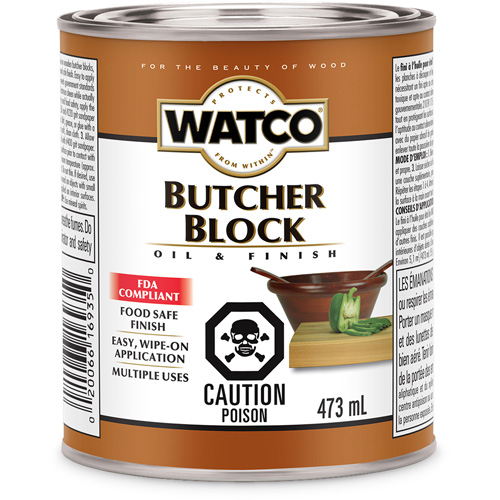 Fini &agrave; lhuile pour &eacute;tal Watco, 473 ml, Transparent, Transparent Nassau Supply