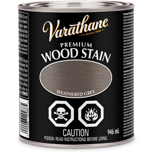 Varathane&reg; Premium Wood Stain, 946 ml, Weathered Grey Nassau Supply