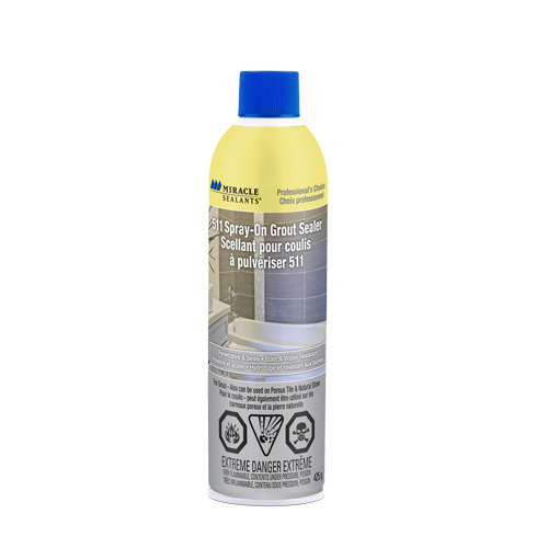 Scellant pour coulis &agrave; vaporiser 511 Miracle Sealants, Canette a&eacute;rosol Nassau Supply