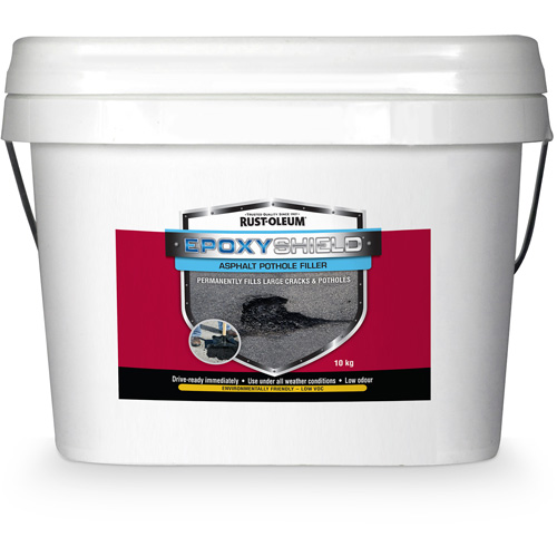 EpoxyShield&reg; Asphalt Pothole Filler, Pail, Black Nassau Supply