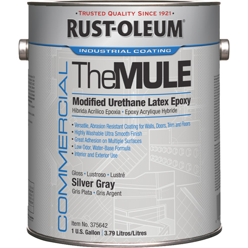 Modified Urethane Latex Epoxy, Silver Grey, Gallon Nassau Supply