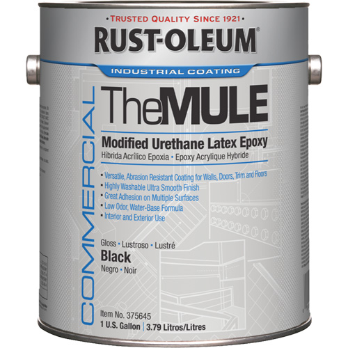 Modified Urethane Latex Epoxy, Black, Gallon Nassau Supply