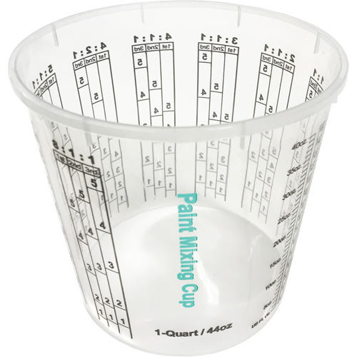 Gobelet en plastique pour m&eacute;lange de peinture, 1,25 L Nassau Supply