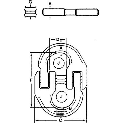 Alloy Connecting Links Nassau Supply