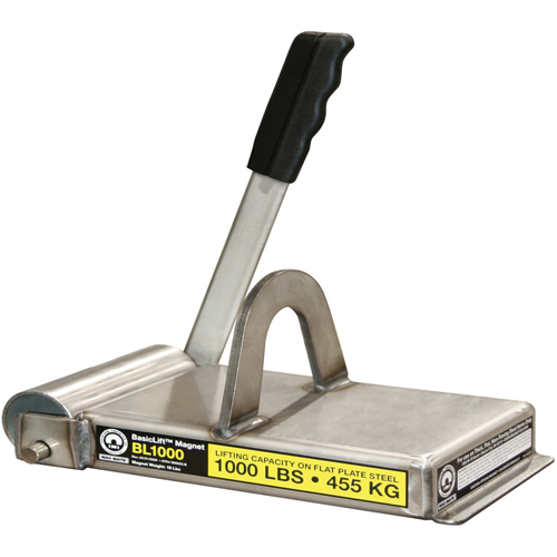 &eacute;lectro-aimants de levage de base, Capacit&eacute; de retenue 1000 lb (0,5 tonne), 11" lo x 5-5/8" la x 5-1/2" h Nassau Supply