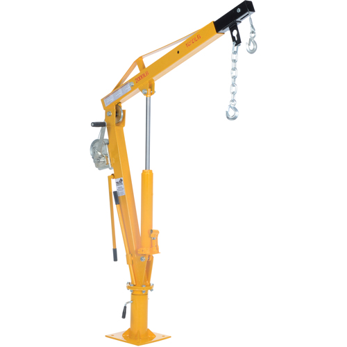 Grue &agrave; fl&egrave;che pour camion actionn&eacute;e par treuil, Capacit&eacute; de 1000 lb (0,5 tonne), Limite de 86-1/2" Nassau Supply
