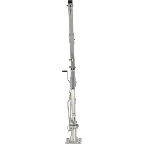 Winch Operated Truck Jib Crane, 1000 lbs. (0.5 tons) Capacity, 97" Max. Clearance Nassau Supply