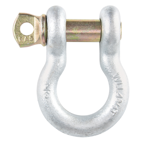 Manille d'ancrage &agrave; vis, 3/16", Cheville &agrave; vis, Galvanis&eacute; &agrave; chaud Nassau Supply