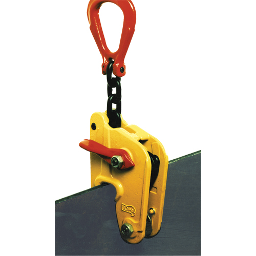 Topal Multiposition Self-Locking Plate Clamp NK1-20-40, 3300 lbs. (1.65 tons), 7/8" - 1-1/2" Jaw Opening Nassau Supply