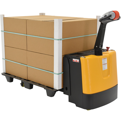 Fully Powered Electric Pallet Truck, 3300 lbs. Cap., 48" L x 28.25" W Nassau Supply