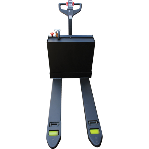 Fully Powered Electric Pallet Truck With  Stand-On Platform, 4500 lbs. Cap., 48" L x 30.25" W Nassau Supply