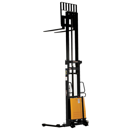 Gerbeur pour chariot &eacute;l&eacute;vateur, Fonctionnement &eacute;lectrique, Capacit&eacute; 2000 lb, Lev&eacute;e max 137" Nassau Supply